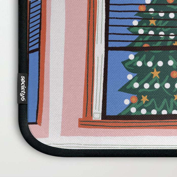 Christmas lights Laptop Sleeve Gallery Image 3