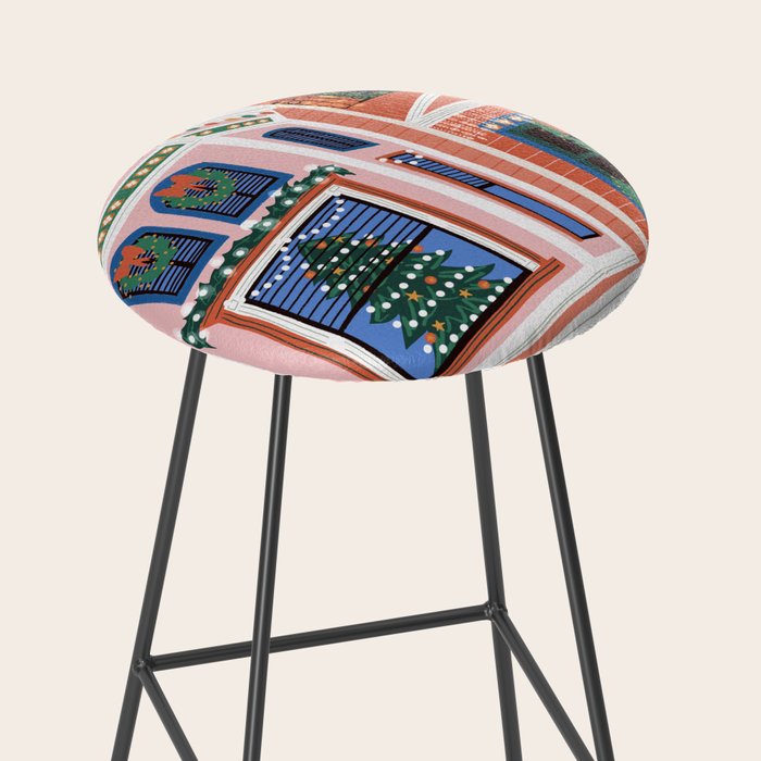 Christmas lights Stool Gallery Image 2