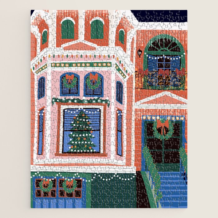 Christmas lights Jigsaw Puzzle Gallery Image 1