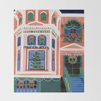 Christmas lights Throw Blanket Gallery Image 2