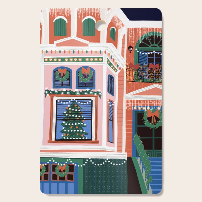 Christmas lights Cutting Board Gallery Image 1