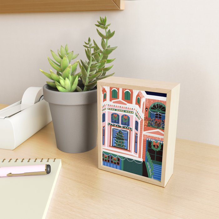 Christmas lights Mini Art Print Gallery Image 2