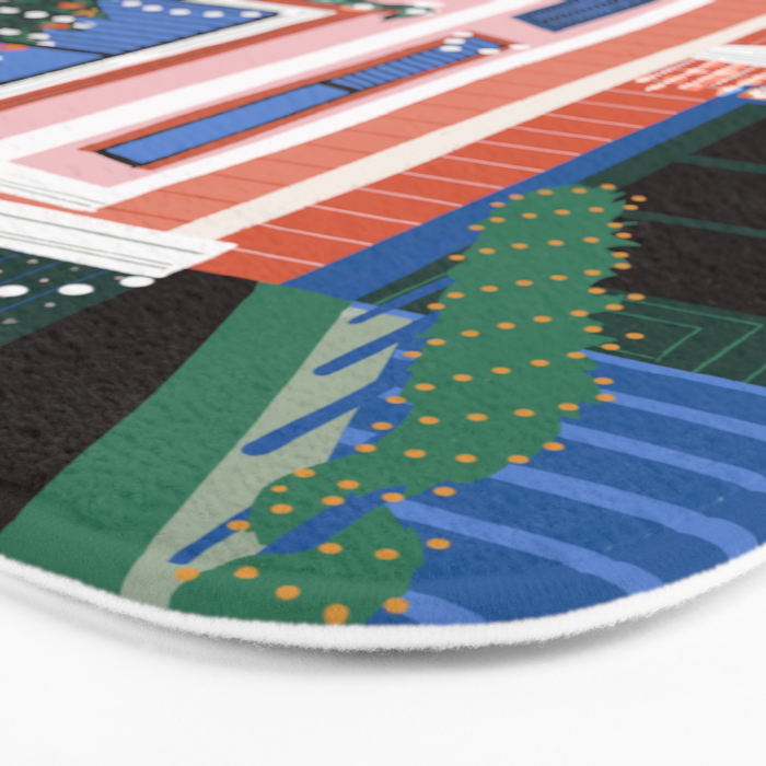 Christmas lights Bath Mat Gallery Image 3