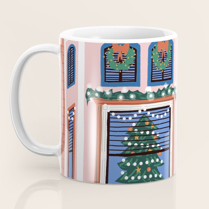 Christmas lights Coffee Mug Gallery Image 3