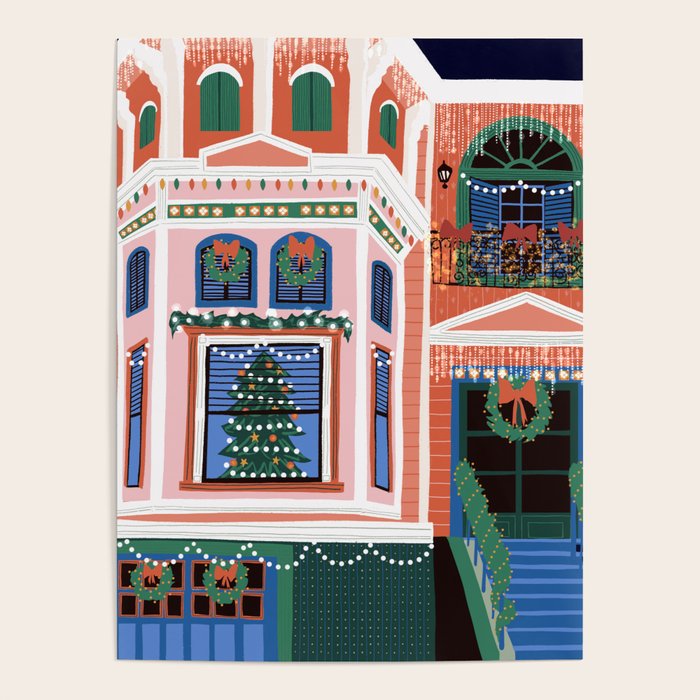 Christmas lights Poster