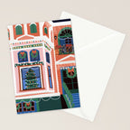 Christmas lights Stationery Card Gallery Image 2