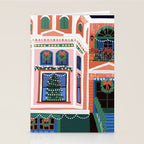 Christmas lights Stationery Card Gallery Image 2