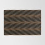 Palm Leaf Pattern - Dark Earthy Rug Gallery Image 2