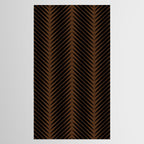 Palm Leaf Pattern - Dark Earthy Tablecloth Gallery Image 2