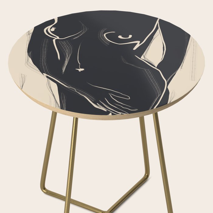 Abstract Art Nude 5 Side Table Gallery Image 2