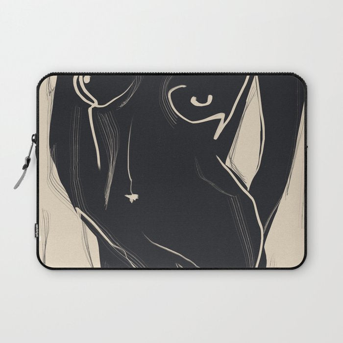 Abstract Art Nude 5 Laptop Sleeve Gallery Image 1
