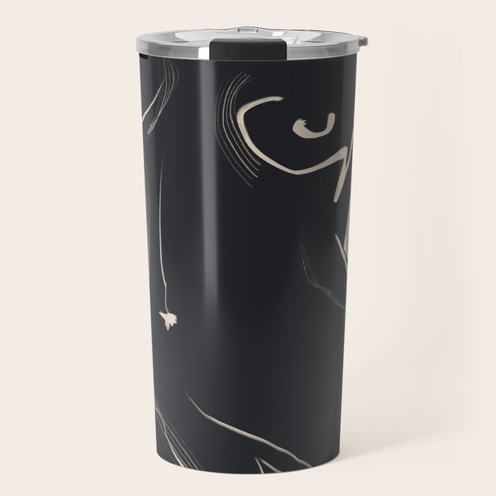 Abstract Art Nude 5 Travel Mug Gallery Image 1