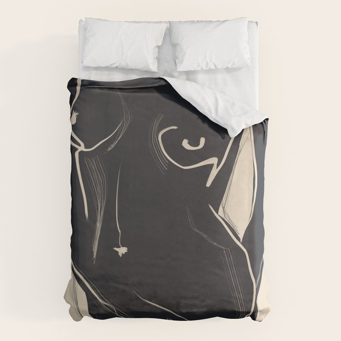 Abstract Art Nude 5 Duvet Cover Gallery Image 6