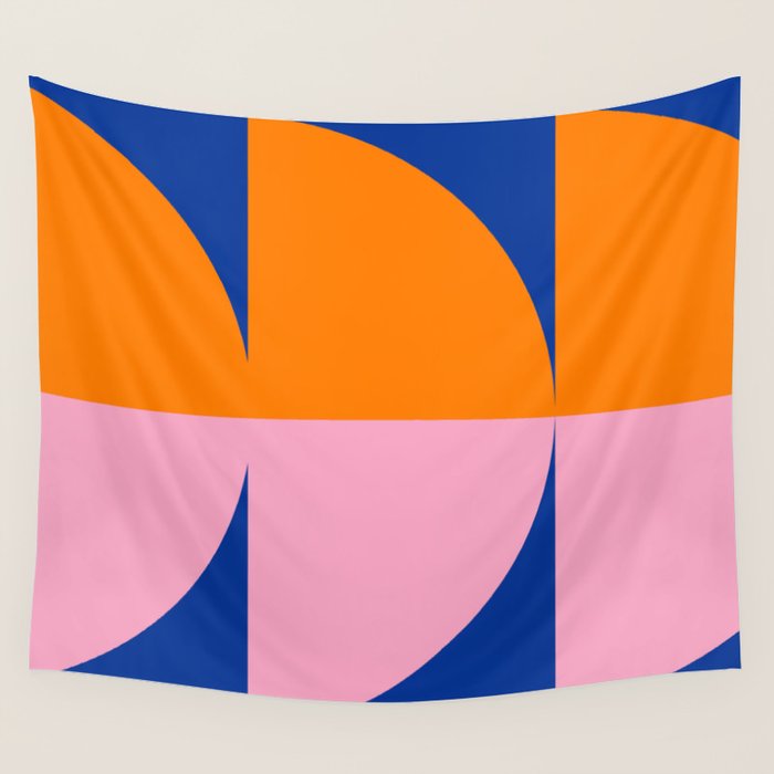 Spring- Pantone Warm color 02 Wall Tapestry Gallery Image 1