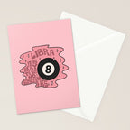 Libra Magic 8 Ball Stationery Card Gallery Image 2
