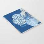 4 Four 4 Blue and White Ginger Jars  Notebook Gallery Image 3