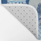 4 Four 4 Blue and White Ginger Jars  Bath Mat Gallery Image 2