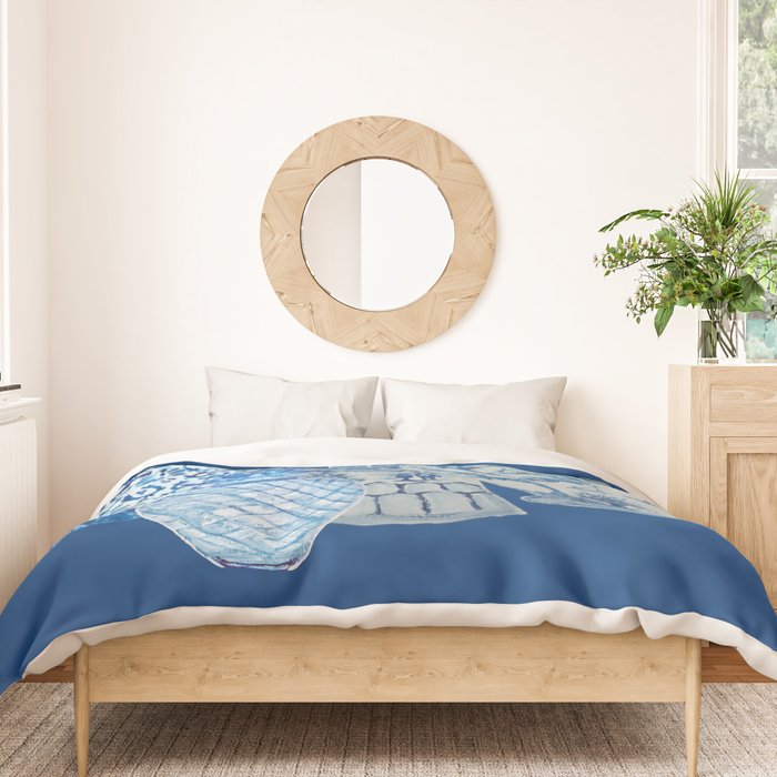 4 Four 4 Blue and White Ginger Jars  Duvet Cover Gallery Image 3