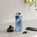 4 Four 4 Blue and White Ginger Jars  Water Bottle Gallery Image 4
