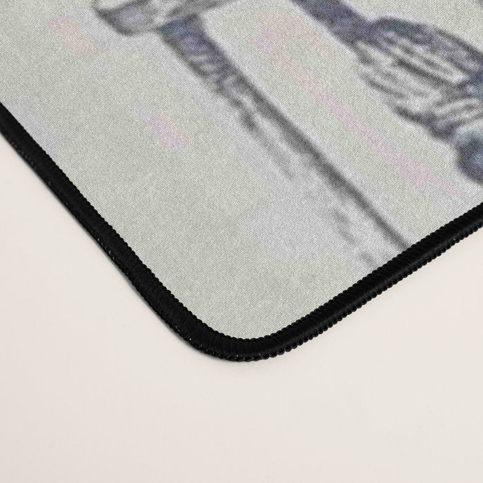 Blue Toile de Jouy Desk Mat Gallery Image 4