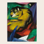 "The Tiger" by Franz Marc, 1912 Poster Gallery Image 4