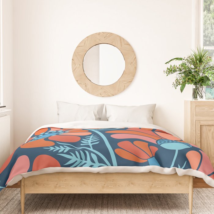Flower Power IV Duvet Cover Gallery Image 3