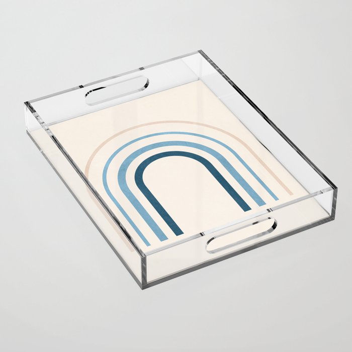 minimal geometric art 4 Acrylic Tray Gallery Image 1