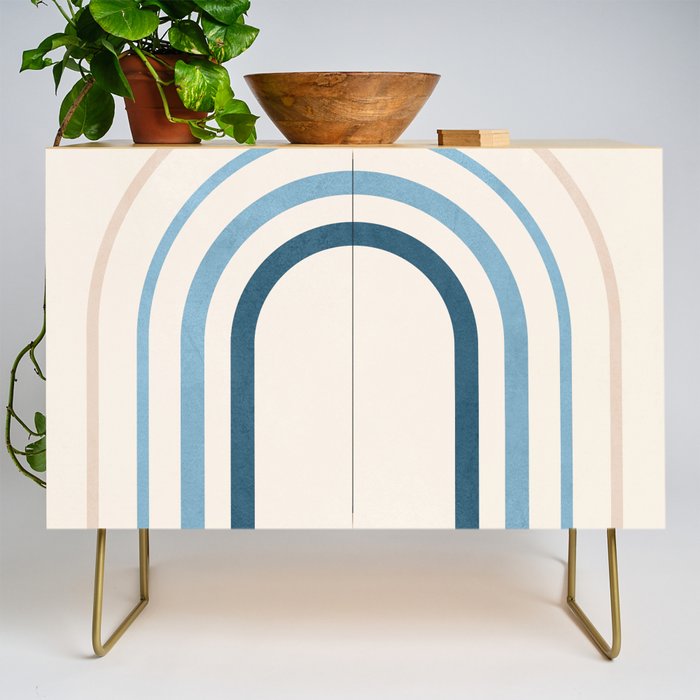 minimal geometric art 4 Credenza Gallery Image 1