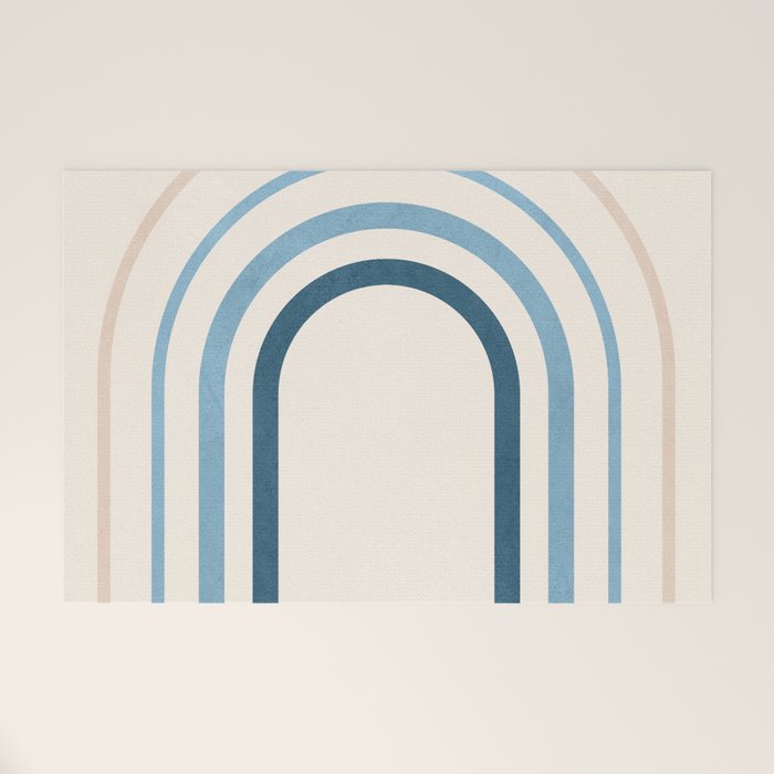 minimal geometric art 4 Welcome Mat Gallery Image 1