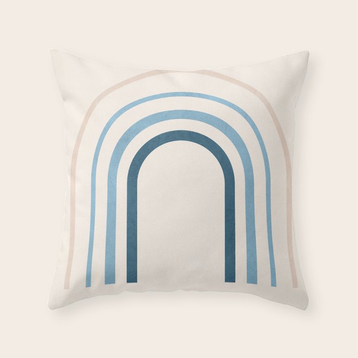 minimal geometric art 4 Throw Pillow Gallery Image 6