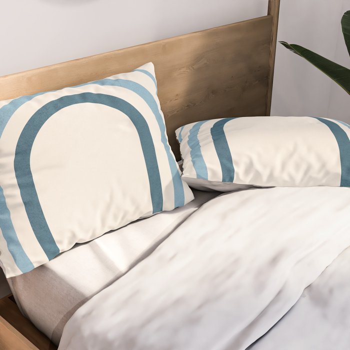 minimal geometric art 4 Pillow Sham Gallery Image 2