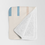 minimal geometric art 4 Throw Blanket Gallery Image 3