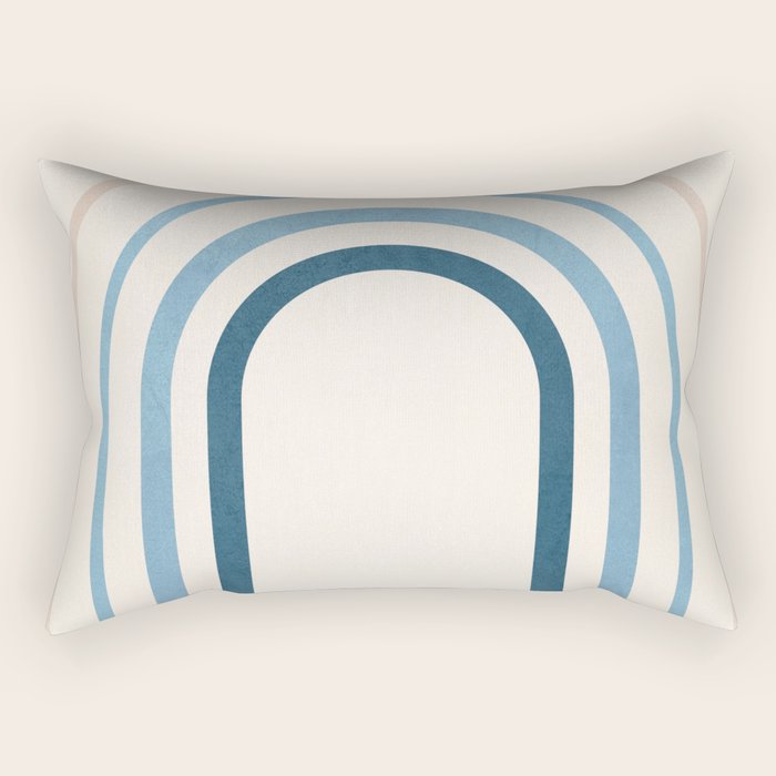 minimal geometric art 4 Rectangular Pillow Gallery Image 2