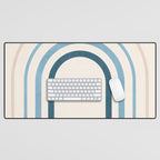 minimal geometric art 4 Desk Mat Gallery Image 1