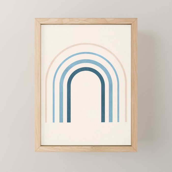minimal geometric art 4 Mini Art Print Gallery Image 1