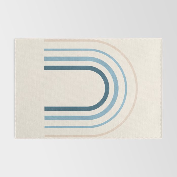 minimal geometric art 4 Rug Gallery Image 2