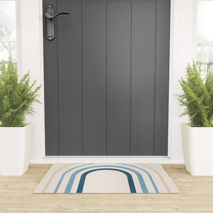 minimal geometric art 4 Welcome Mat Gallery Image 3