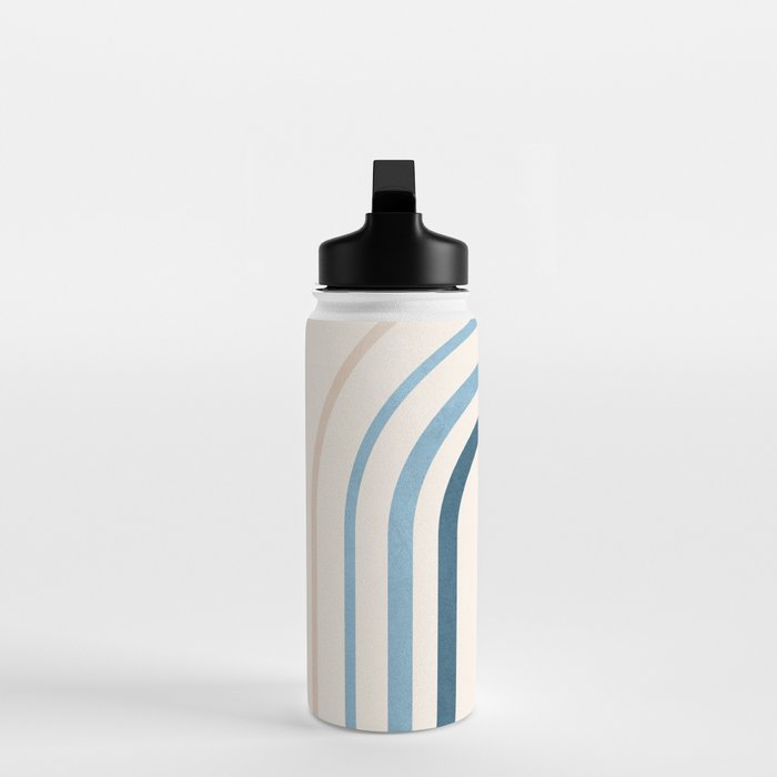 minimal geometric art 4 Water Bottle Gallery Image 3