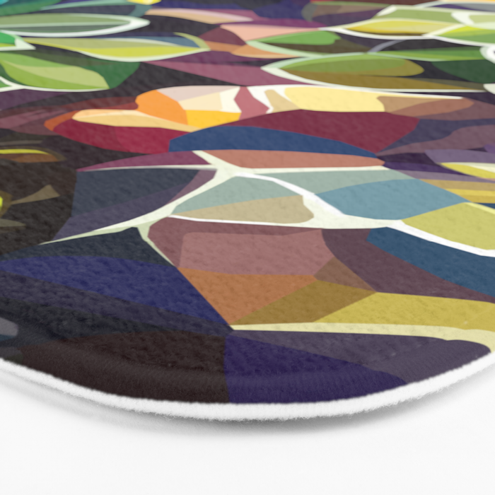 SUCCULENTS Bath Mat Gallery Image 3