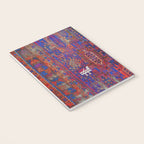 Antique Timuri Bird Baluch Main Carpet Print Notebook Gallery Image 3