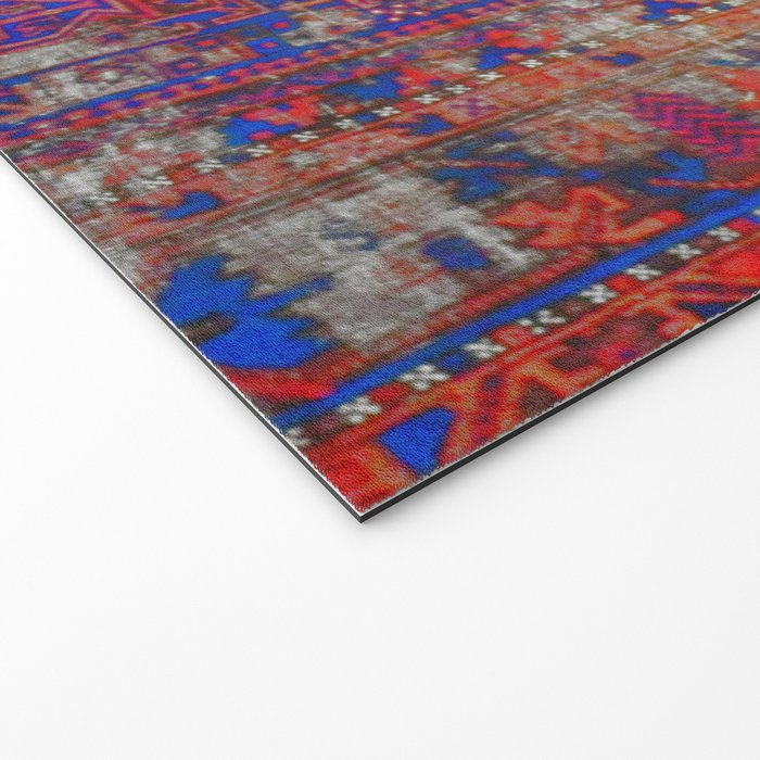 Antique Timuri Bird Baluch Main Carpet Print Welcome Mat Gallery Image 2