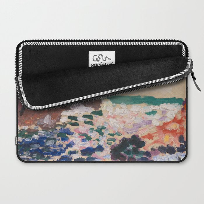 Henri Matisse - Seascape (Beside the Sea) Laptop Sleeve Gallery Image 2