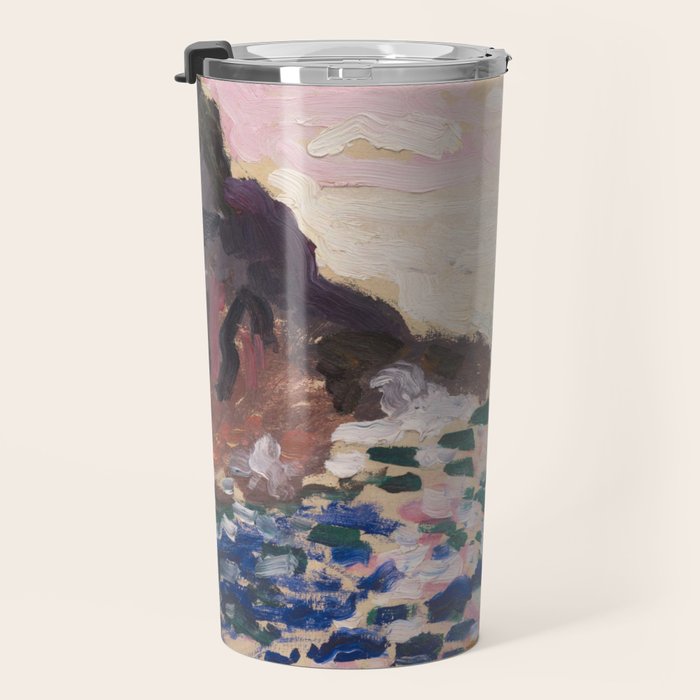 Henri Matisse - Seascape (Beside the Sea) Travel Mug Gallery Image 3