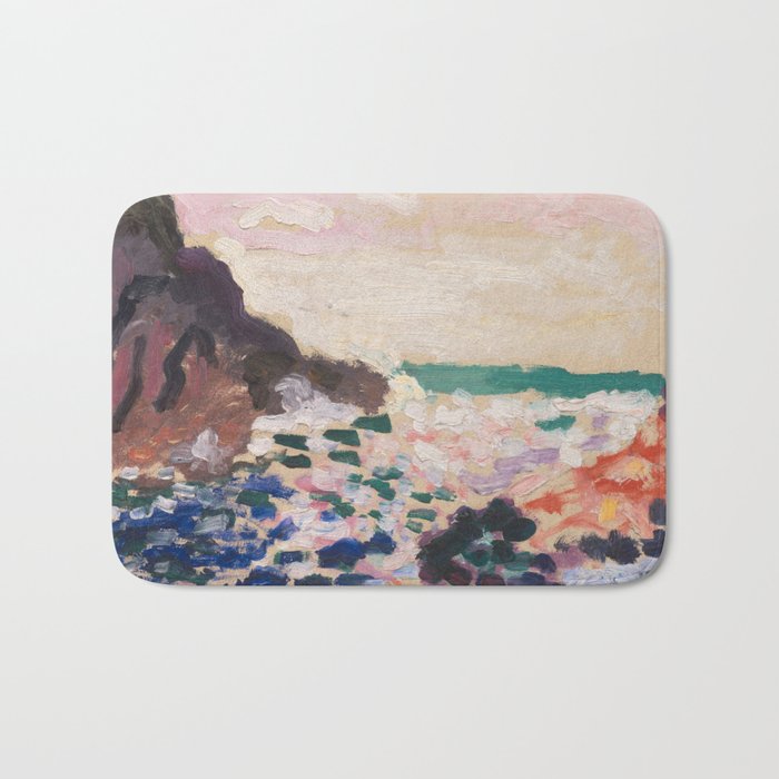 Henri Matisse - Seascape (Beside the Sea) Bath Mat Gallery Image 1