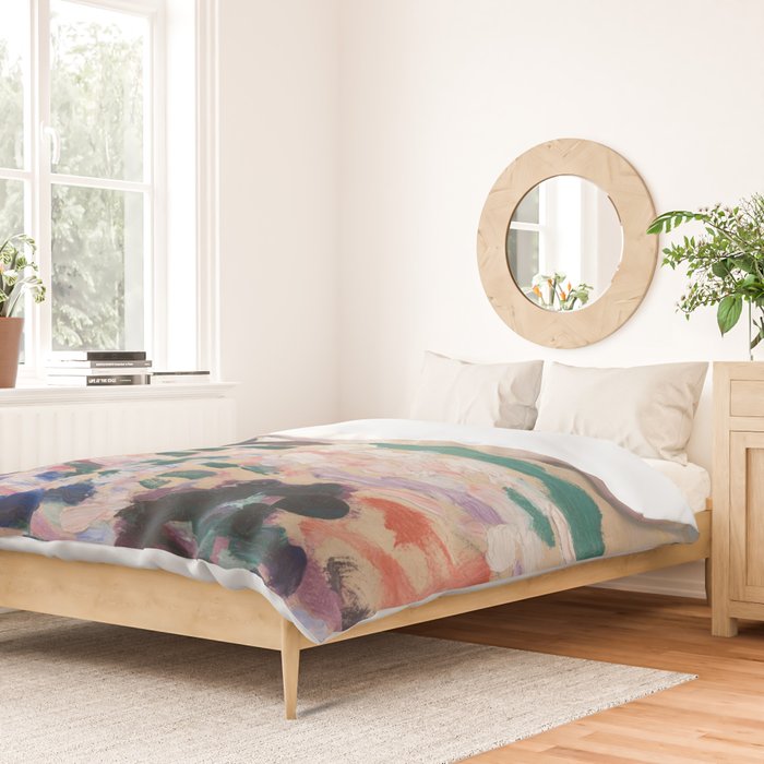 Henri Matisse - Seascape (Beside the Sea) Duvet Cover Gallery Image 2