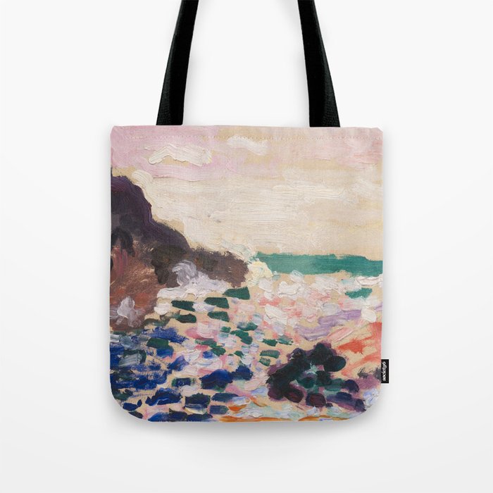 Henri Matisse - Seascape (Beside the Sea) Tote Bag Gallery Image 1