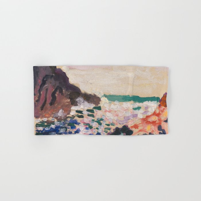 Henri Matisse - Seascape (Beside the Sea) Bath Towel Gallery Image 1