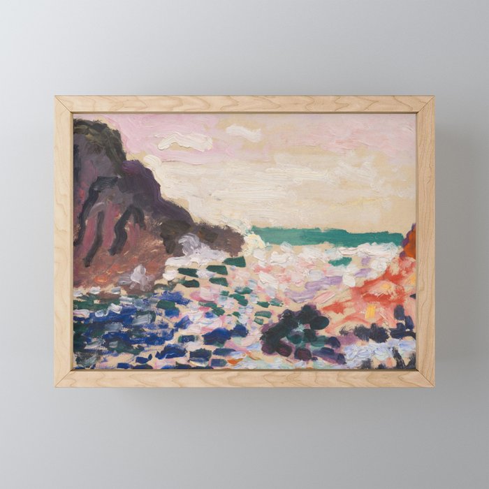 Henri Matisse - Seascape (Beside the Sea) Mini Art Print Gallery Image 1