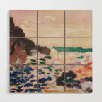 Henri Matisse - Seascape (Beside the Sea) Wood Wall Art Gallery Image 1