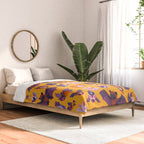 Bat - yellow Comforter Gallery Image 2